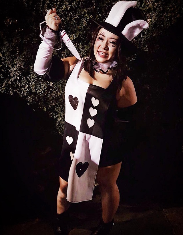 Coelhinha Alice black/white - Cliente